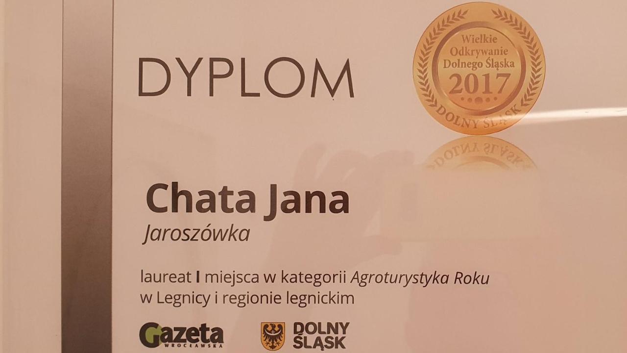 Agroturystyka Chata Jana Chojnow Exteriér fotografie